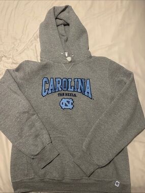 Carolina Tar Heels Gray Pullover Hoodie Sweatshirt